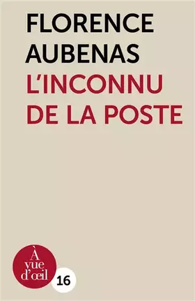 Couverture du produit · L'inconnu de la poste