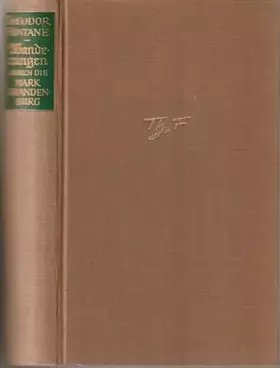 Couverture du produit · Wanderungen durch die Mark Brandenburg.