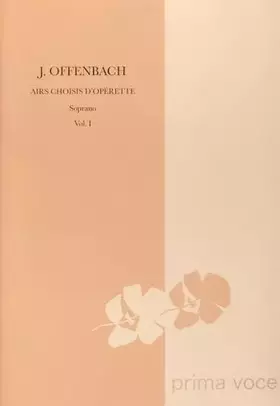 Couverture du produit · Airs choisis d'opérette: Soprano Volume 1