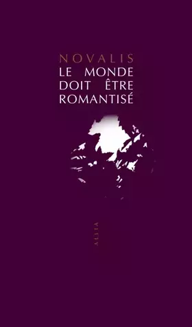 Couverture du produit · Le Monde doit être romantisé