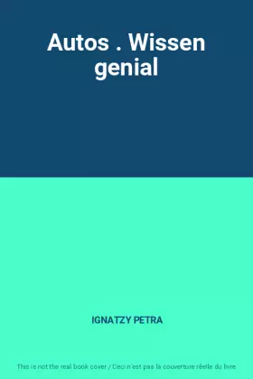 Couverture du produit · Autos . Wissen genial