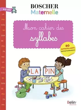 Couverture du produit · Mon cahier des syllabes