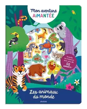 Couverture du produit · Mon aventure aimantée - les animaux du monde