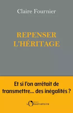 Couverture du produit · Repenser l'héritage