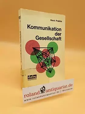 Couverture du produit · Kommunikation der Gesellschaft