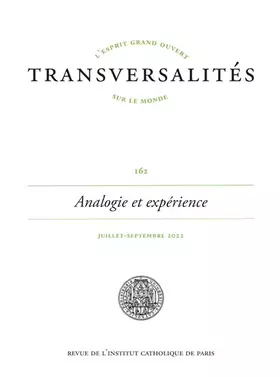 Couverture du produit · TRANSVERSALITES N°162