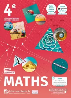 Couverture du produit · Mathématiques 4e, Edition 2022