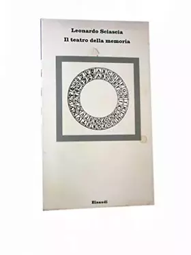 Couverture du produit · Il teatro della memoria