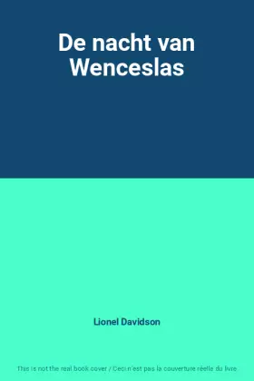 Couverture du produit · De nacht van Wenceslas