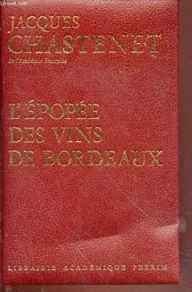 Couverture du produit · L'EPOPEE DES VINS DE BORDEAUX