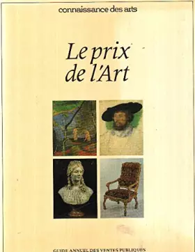 Couverture du produit · Le prix de l'art