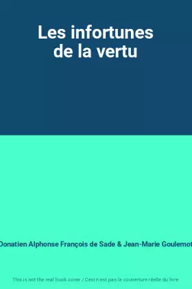 Couverture du produit · Les infortunes de la vertu