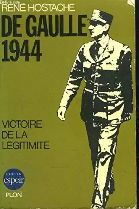 Couverture du produit · De gaulle 1944