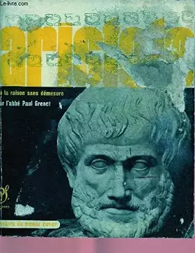 Couverture du produit · Aristote ou la raison sans démesure