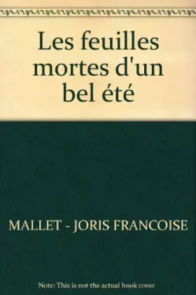 Couverture du produit · Les feuilles mortes d'un bel été