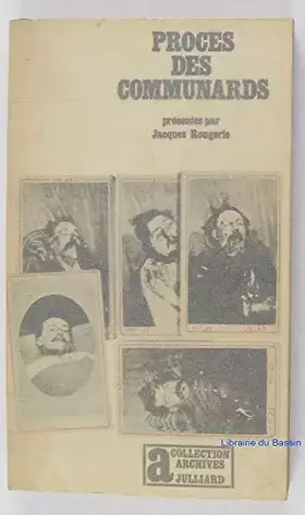 Couverture du produit · Procès Des Communards