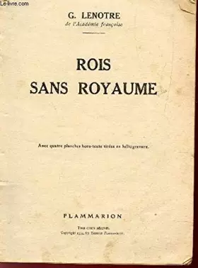 Couverture du produit · rois sans royaume