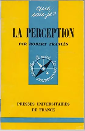 Couverture du produit · La perception