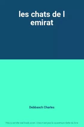 Couverture du produit · les chats de l emirat