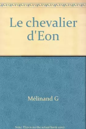 Couverture du produit · Le chevalier d'Eon