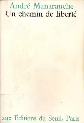 Couverture du produit · un chemin de liberte