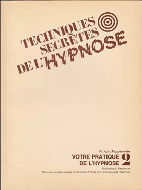 Couverture du produit · techniques secretes de l hypnose volume 3
