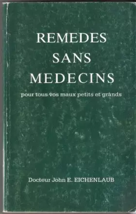 Couverture du produit · remedes sans medecins