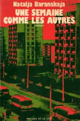 Couverture du produit · Une semaine comme les autres.