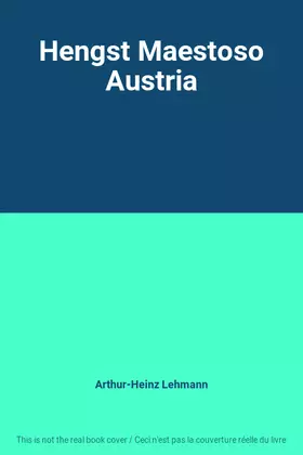 Couverture du produit · Hengst Maestoso Austria