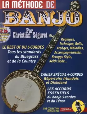 Couverture du produit · la méthode de Banjo (+ 1 CD) - Rebillard