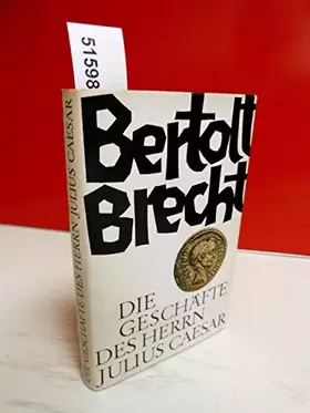 Couverture du produit · Die Geschäfte des Herrn Julius Caesar, Romanfragment