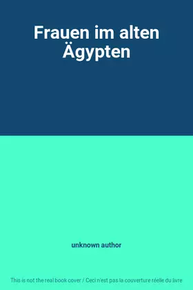 Couverture du produit · Frauen im alten Ägypten
