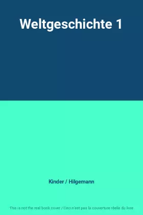 Couverture du produit · Weltgeschichte 1