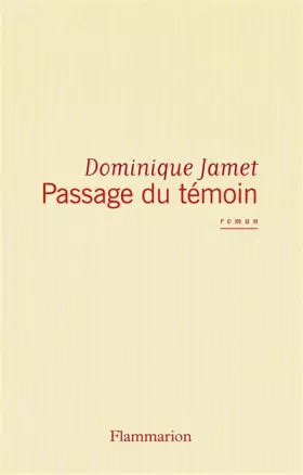 Couverture du produit · Passage du temoin.
