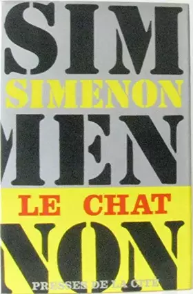 Couverture du produit · Le chat.