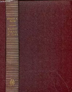 Couverture du produit · Ecrit dans le ciel