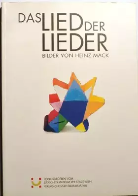 Couverture du produit · Das Lied Der Lieder; Bilder Von Heinz Mack