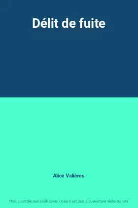 Couverture du produit · Délit de fuite