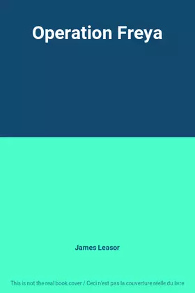 Couverture du produit · Operation Freya