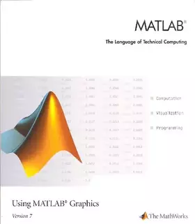 Couverture du produit · MATLAB The Language of Technical Computing: Using