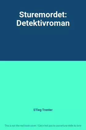 Couverture du produit · Sturemordet: Detektivroman