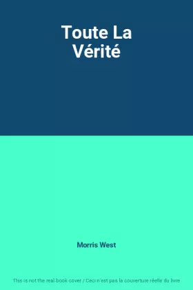 Couverture du produit · Toute La Vérité