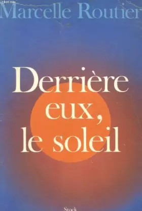 Couverture du produit · derriere eux, le soleil