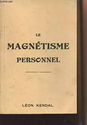 Couverture du produit · Le magnétisme personnel