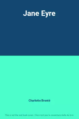 Couverture du produit · Jane Eyre