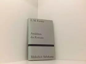 Couverture du produit · Ansichten des Romans (Bibliothek Suhrkamp)