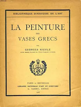 Couverture du produit · La peinture des vases grecs