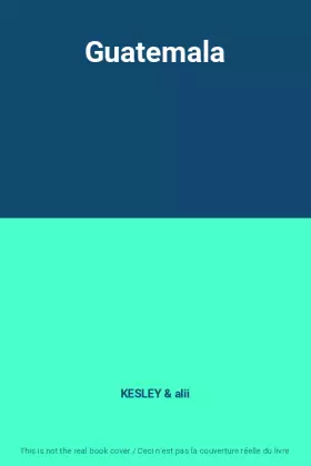Couverture du produit · Guatemala