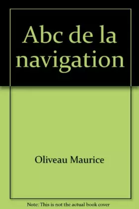 Couverture du produit · Abc de la navigation