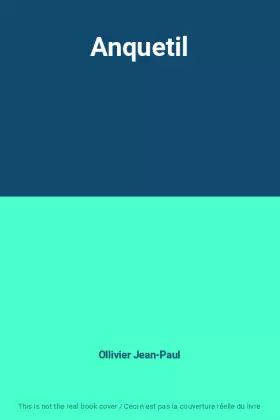 Couverture du produit · Anquetil